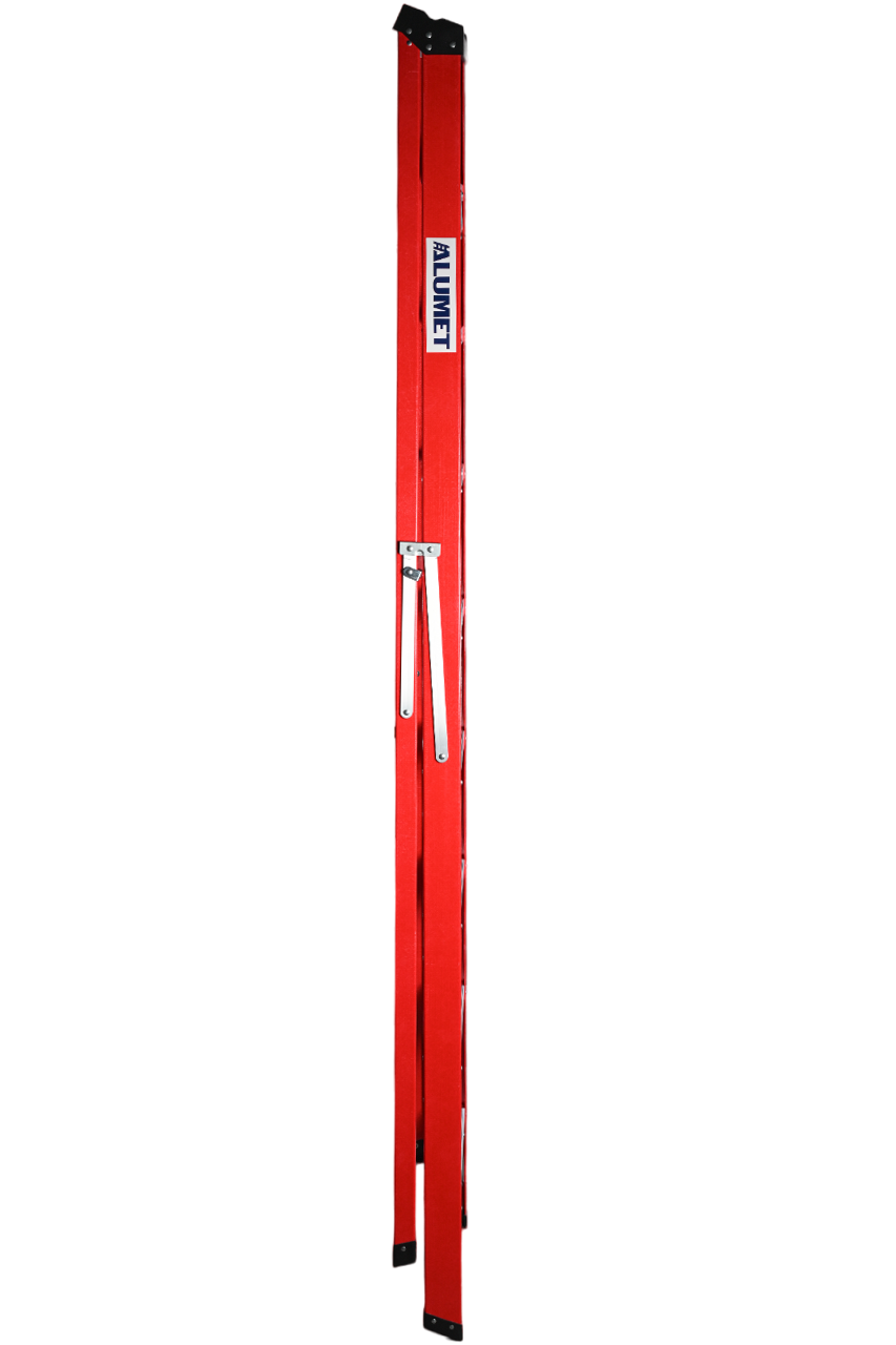 Стремянка SF 1008 стеклопластиковая 8 ступеней, Alumet, с органайзером  - Вид №3