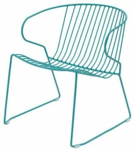 iSimar Стул складной стальной с подлокотниками Bolonia 9151