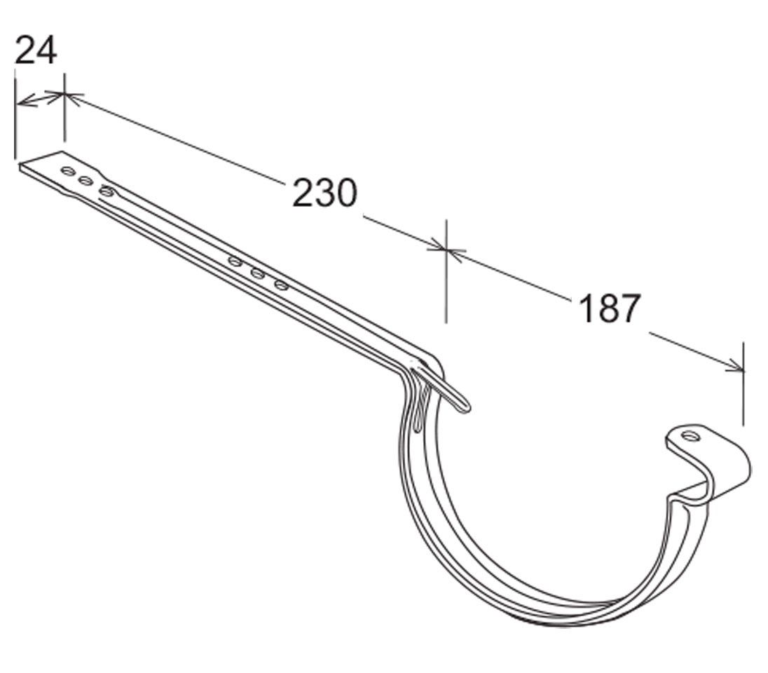 Окрашенный листовой аист для желоба 133 First Corporation First Plast ARCH-00068090 - Вид №2