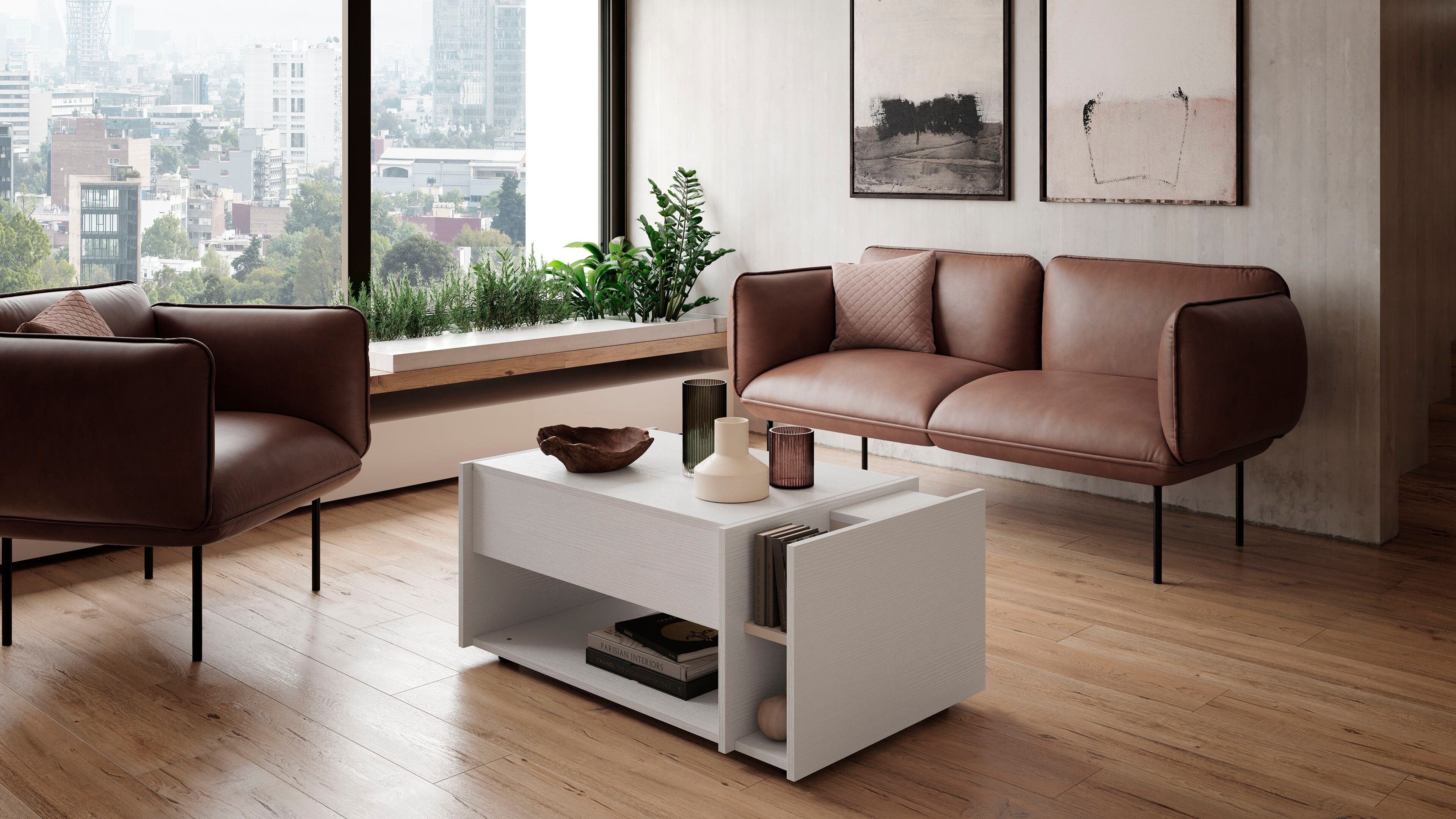 Журнальный столик в гостиной с отделением для хранения Mobili Fiver ROMINA ARCH-00094583 - Вид №5