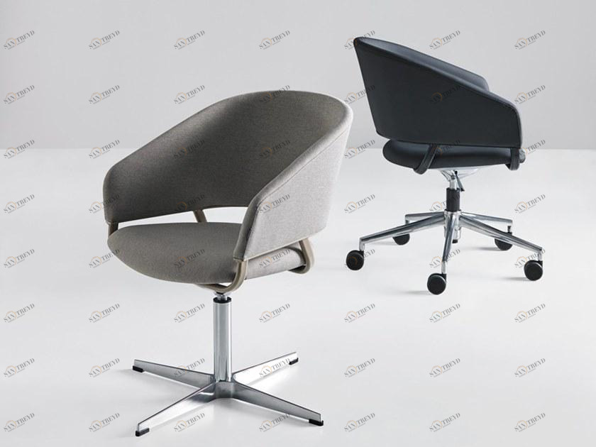 Mobboli Поворотное рабочее кресло с 5-спицевыми подлокотниками Odei Odgc / odbc