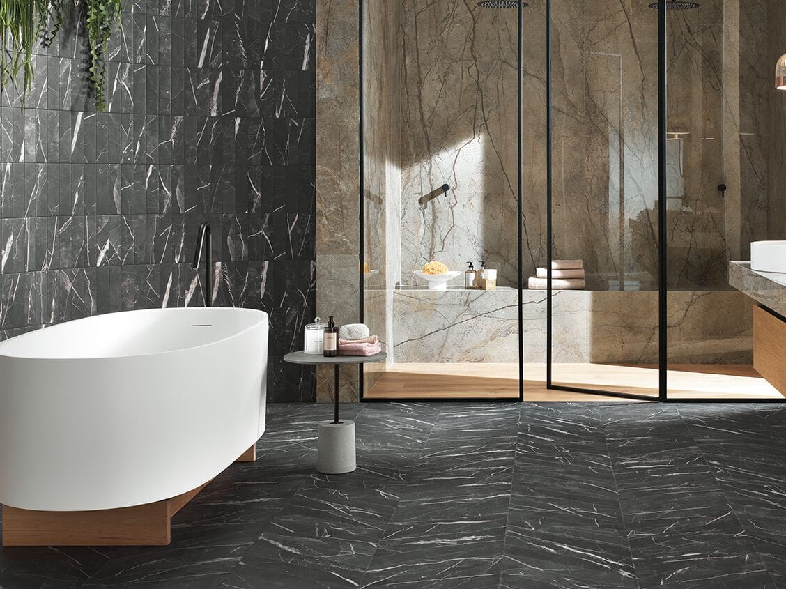 Пол / керамогранит с мраморным эффектом Marca Corona скульптурная ARCH-00115982