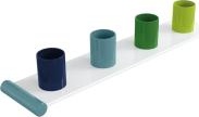 800.03.410 Набор удлинителей для держателей зубных щеток с крючком, 4 места HEWI Kids - Вид №23