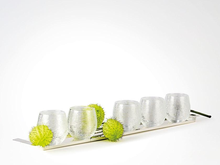 IVV Набор из 6 прозрачных стеклянных стаканов для воды Multicolor 5645.1 - Вид №1