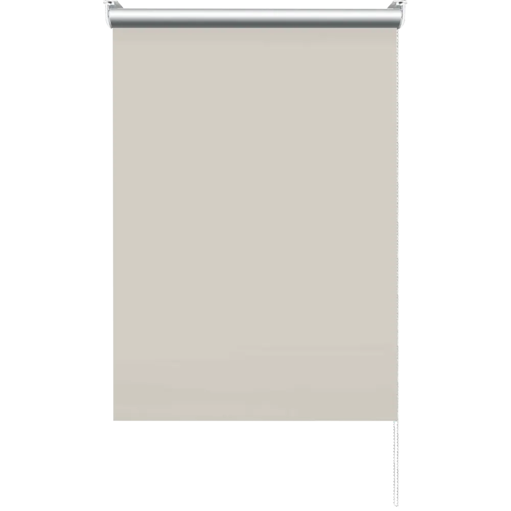 Штора рулонная блэкаут Эскар 70x160 см светло-бежевая Moon 6 BLACKOUT STLM-2114302