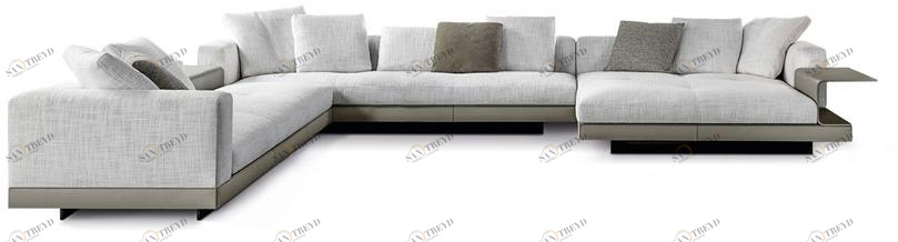 Minotti Модульный тканевый диван Connery sun-id-1465337