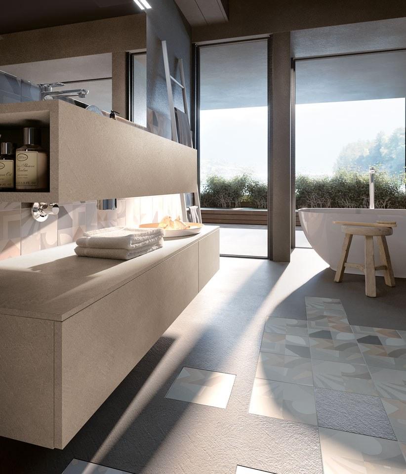 Archeda Подвесная тумба под умывальник из дерева с зеркалом Decò Deco sun-id-1418454 - Вид №1