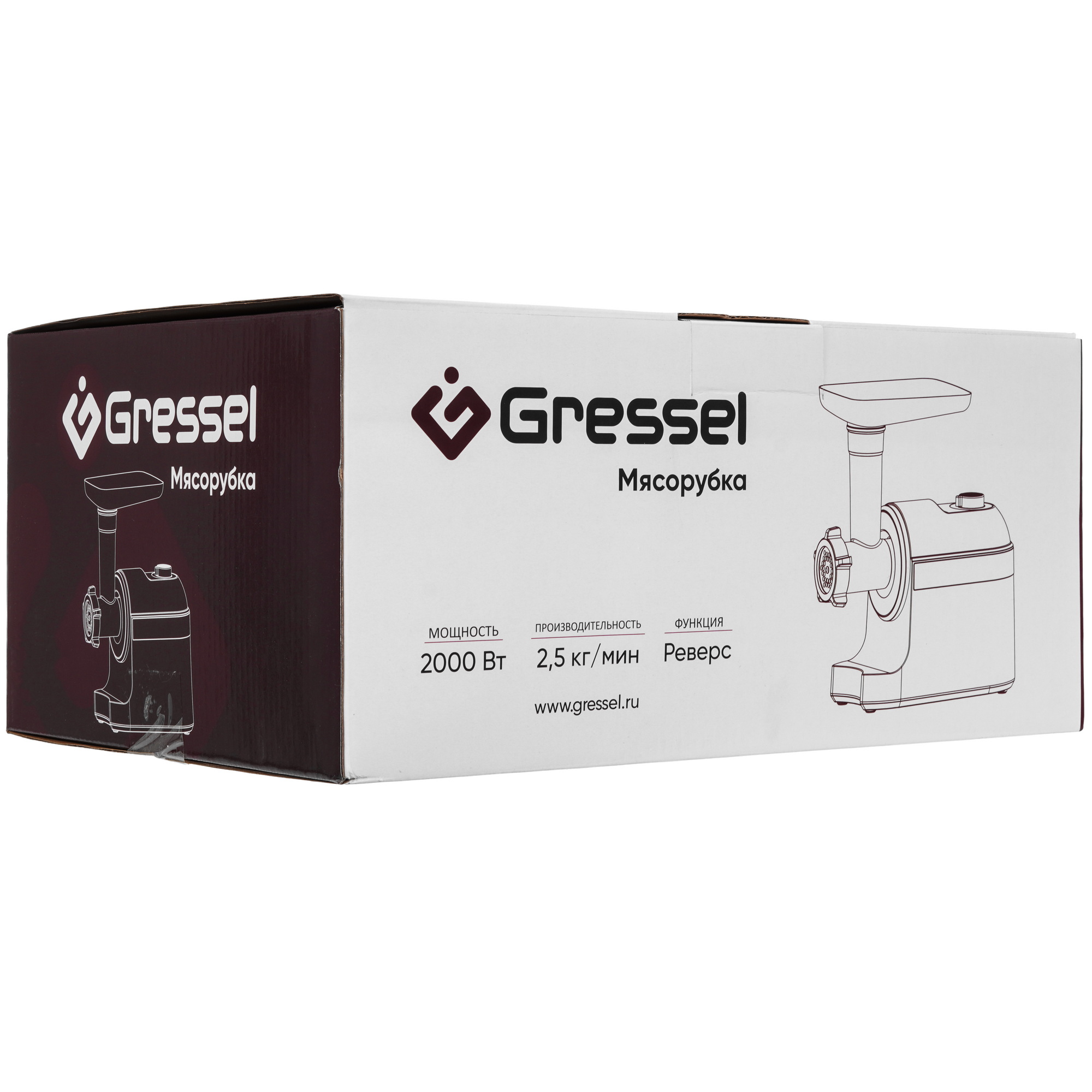 9265876 Мясорубка электрическая Gressel GMG-1704 бежевый STDN-0067574 - Вид №9