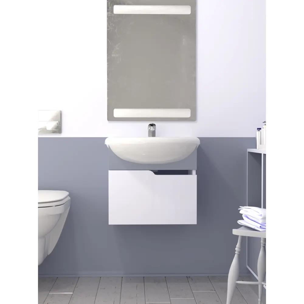 Раковина Керамин Стиль встраиваемая 55 см STLM-2195545 - Вид №3