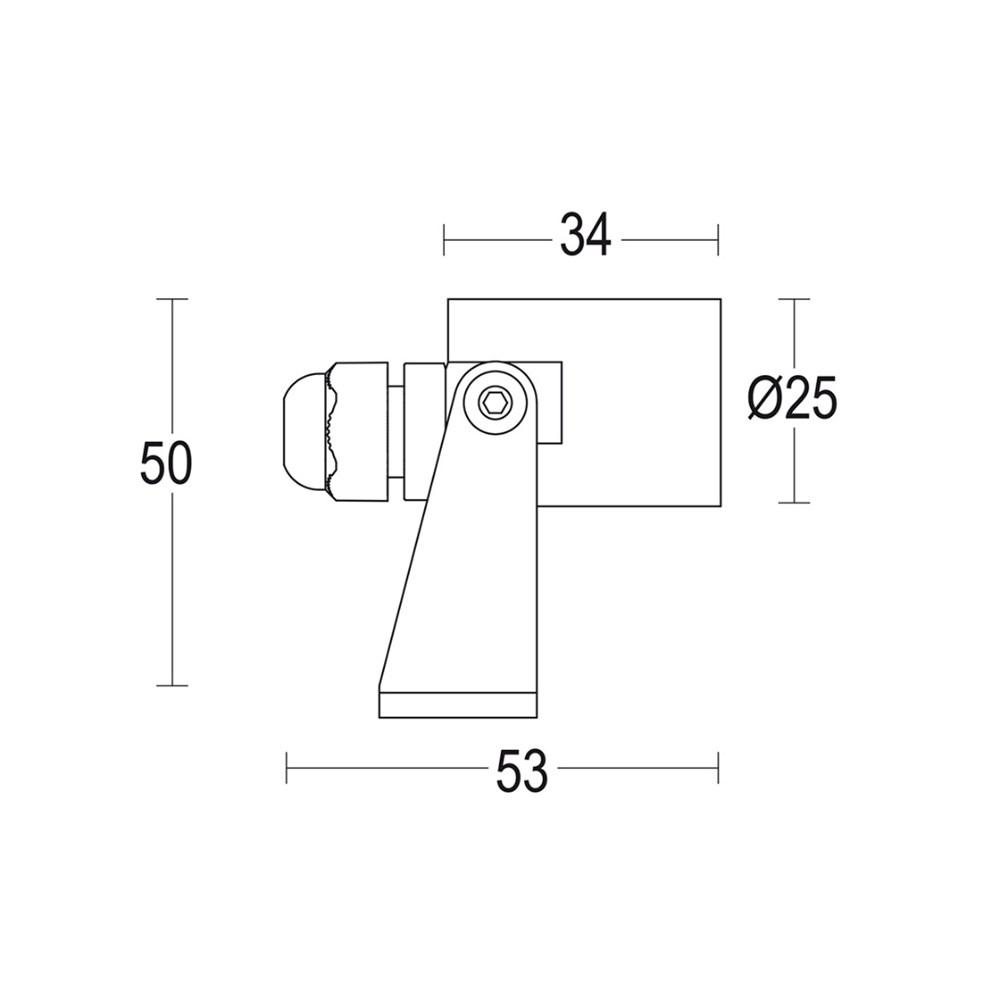MicroSegno Spot S Steel RD Ghidini Segno Spot RD S Steel .15 Нержавеющая Сталь  - Вид №1