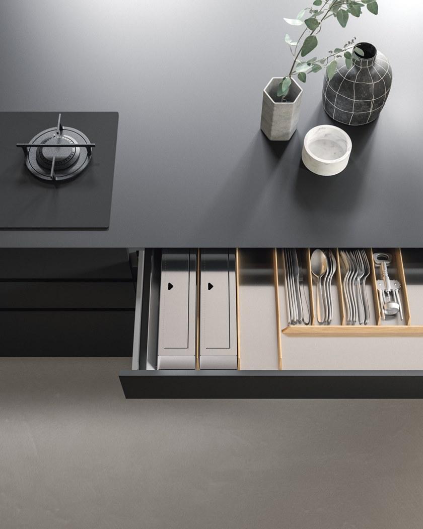 Alta Cucine Fenix-ntm® кухня с островом Sistema 22.2 sun-id-1495930 - Вид №7