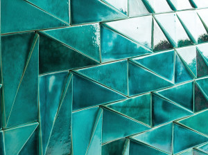 Керамическая трехмерная поверхность плитки