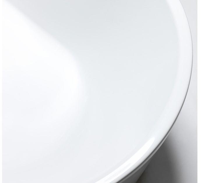 Blu Bathworks® Отдельностоящая овальная акриловая ванна Pisa Bt8004b16 - Вид №2