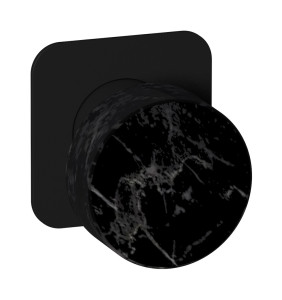 Внешние части встроенного смесителя на 1 потребителя WE ARE IB mr300np_2 Matt Black Marmo