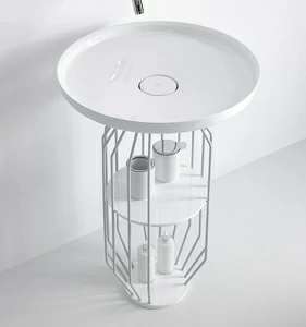 BW001BW020 Напольная раковина стоящая круглая Inbani