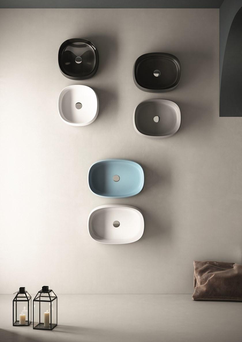 Pad4b50001 / pad4b60001 Накладная раковина на столешницу  овальная Olympia Ceramica LAVABI D'ARREDO - Вид №3