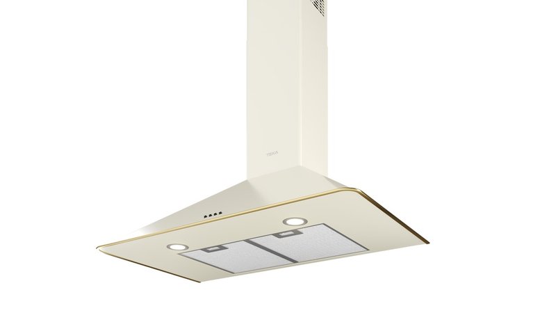 1301137 Вытяжка Teka DOS 90.1 VN VANILLA/OLD BRASS Польша  - Вид №4