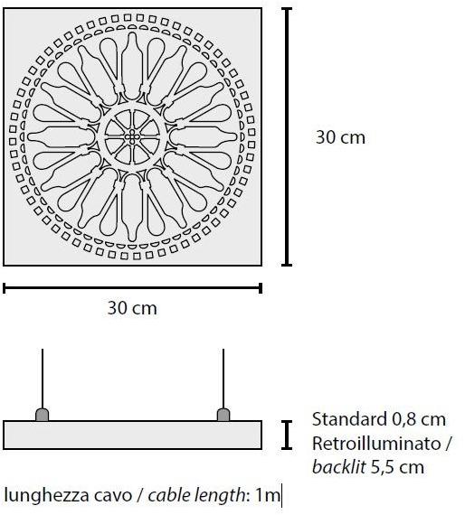 Ledevò Настенный светильник из алюминия Gothic sun-id-1431831 - Вид №4