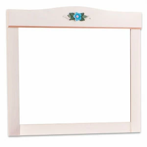 Зеркало прямоугольное беленый дуб Flower CILEK FLOWER 00-3832184 Бежевый