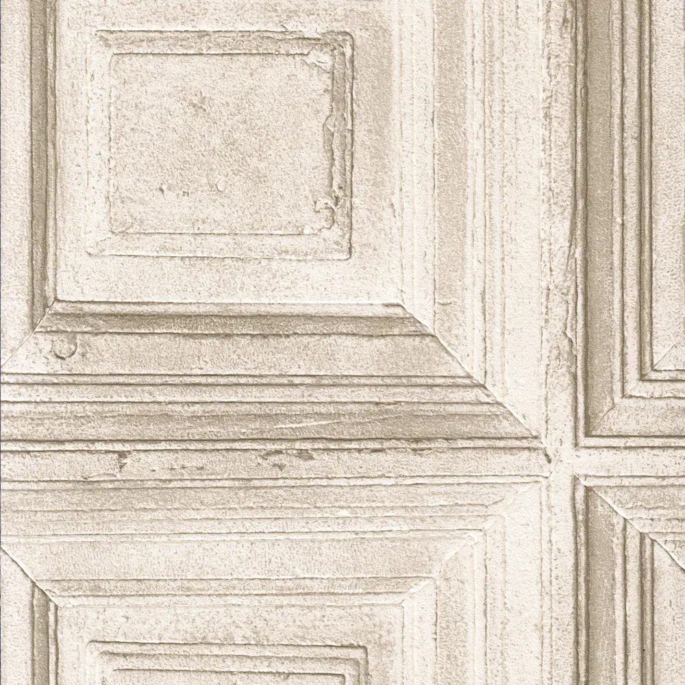 Обои Boiserie, бумажные, цвет бежевый, 0.53х10 м EURO DECOR STLM-2179326 - Вид №1