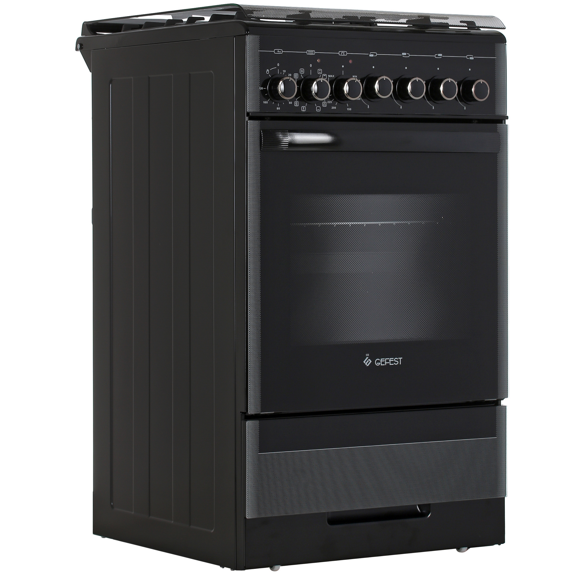 9904996 Комбинированная плита Gefest ПГЭ 5302-03 0046 черный STDN-0025427 - Вид №1