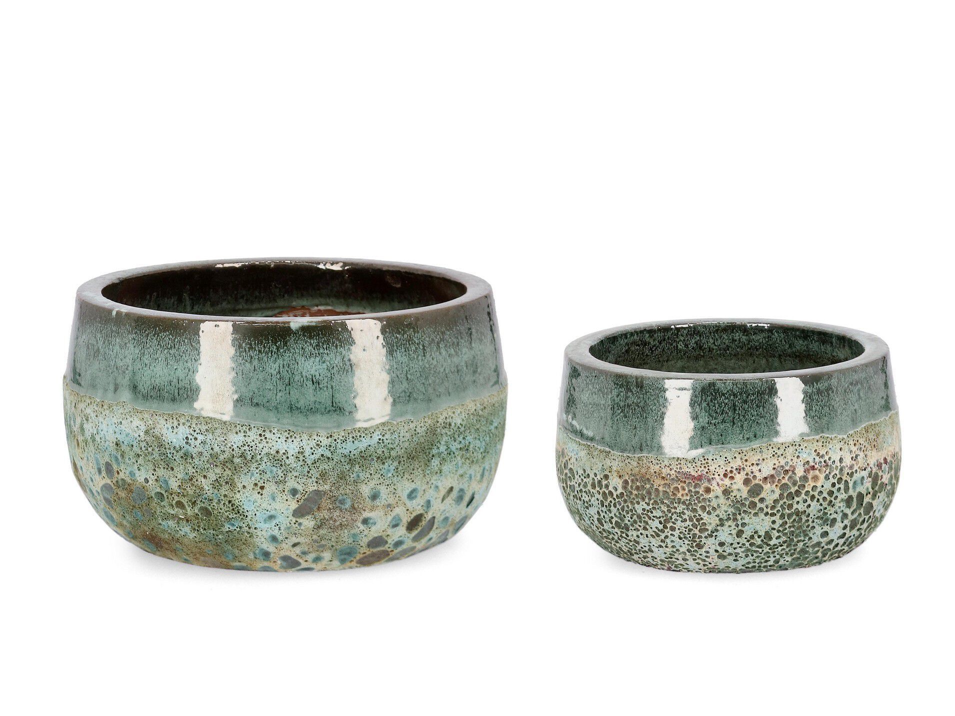 Набор из двух терракотовых Горшков ручной работы BIZZOTTO Duyen ARCH-00021408