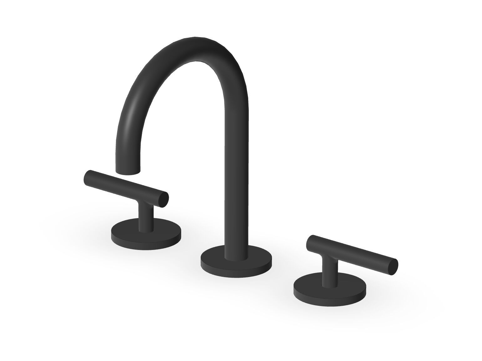 Смеситель для раковины с 3 отверстиями без слива Zucchetti Pan S ARCH-00069170 - Вид №7