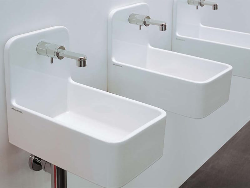 Керамическая подвесная ручная мойка Ceramica Flaminia Monowash Miniwash Fly ARCH-00075630 - Вид №1