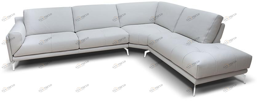 Rossini Sofas Угловой диван с обивкой кожей sun-id-1462904