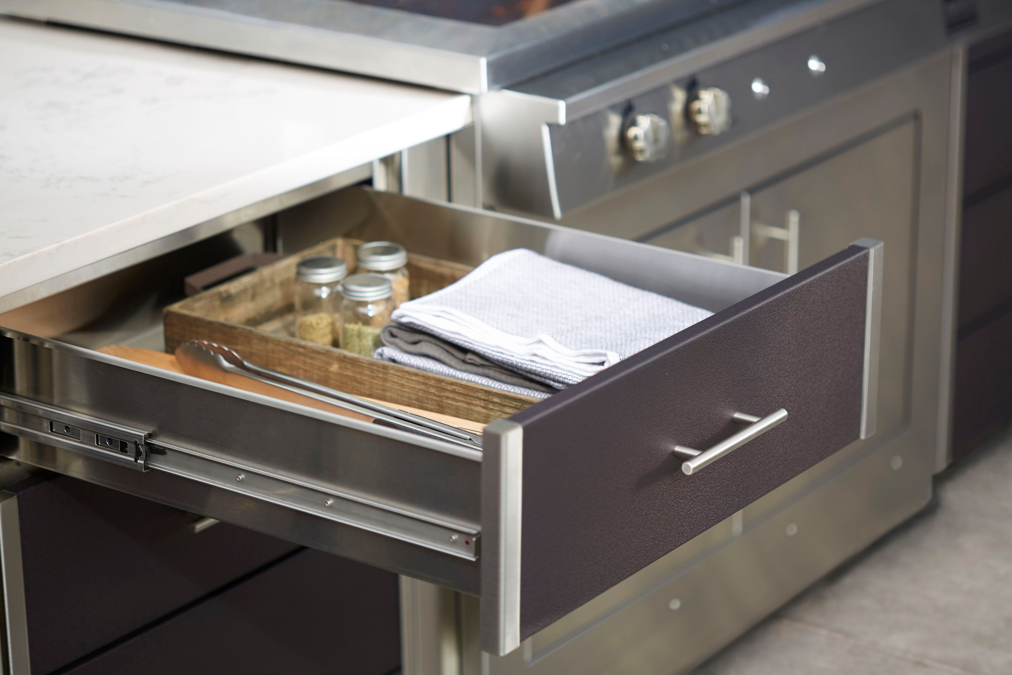 Деревянные наружные кухонные шкафы для хранения и холодильники Kalamazoo ARCADIA ARCH-00119169 - Вид №2