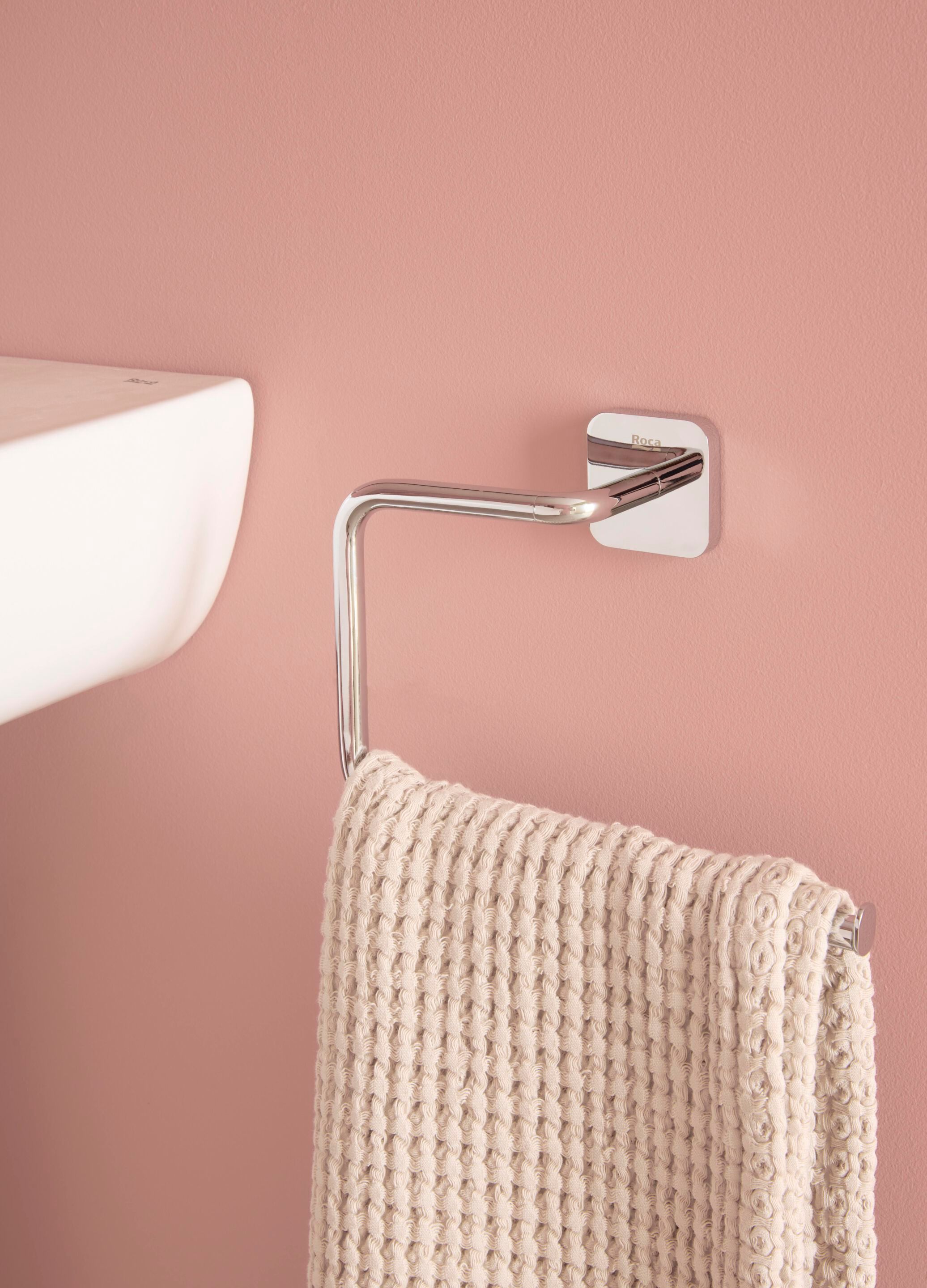 Держатель для полотенец с металлическим кольцом Roca Виктория ARCH-00088710 - Вид №2