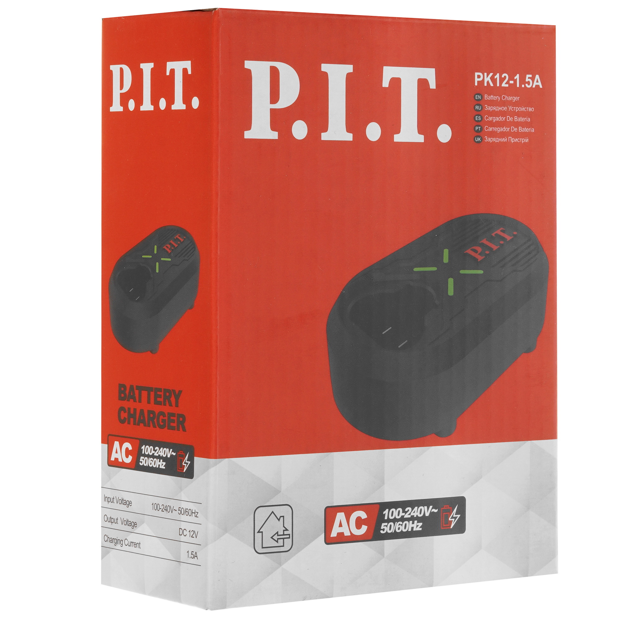 Зарядное устройство P.I.T. PK12-1.5A OnePower 12V 9086988 PIT STDN-0001149 - Вид №4