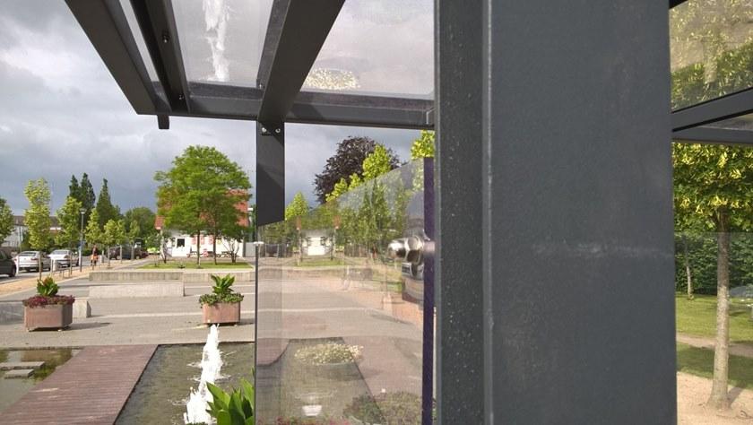 Euroform W Металлический навес для автобусной остановки  800  - Вид №4