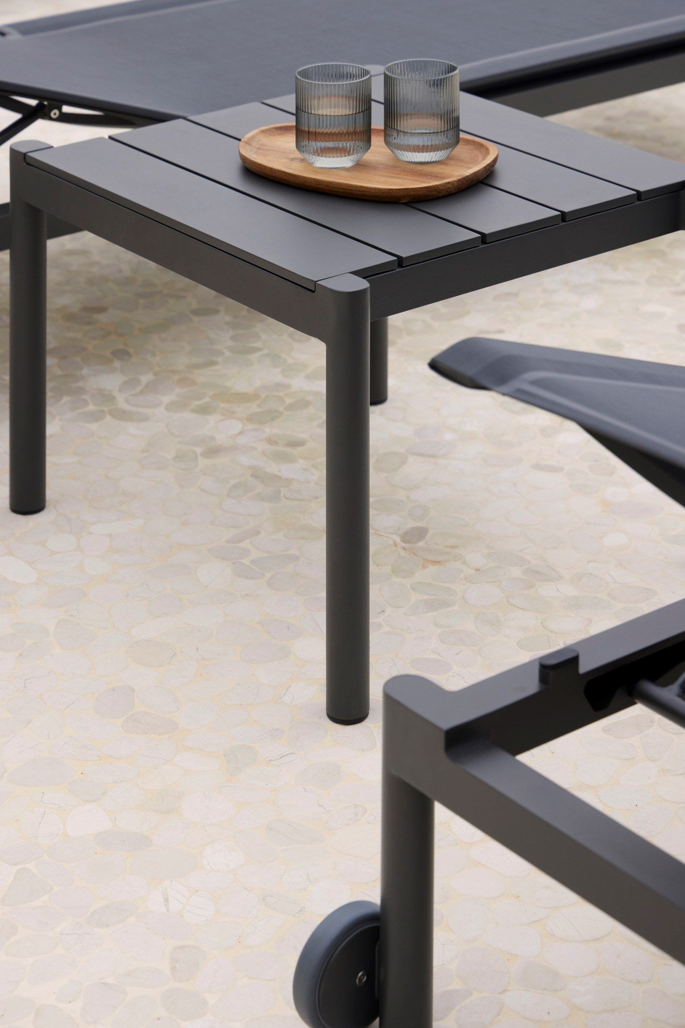 Алюминиевый журнальный столик с керамогранитом POINT Origin ARCH-00076927 - Вид №12