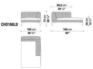 B&B Italia Outdoor Угловой диван из полипропилена Charles outdoor sun-id-1376087 - Вид №4