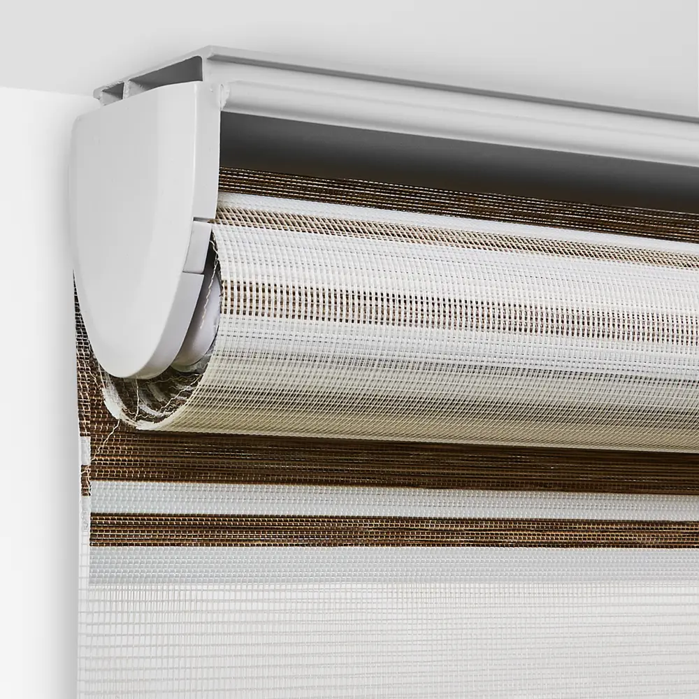 Штора рулонная день-ночь Дэли 60x160 см коричневая MIAMOZA STLM-2092317 - Вид №3