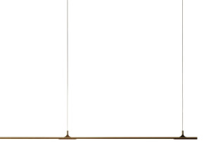 Латунь регулируемый светодиодный подвесной светильник