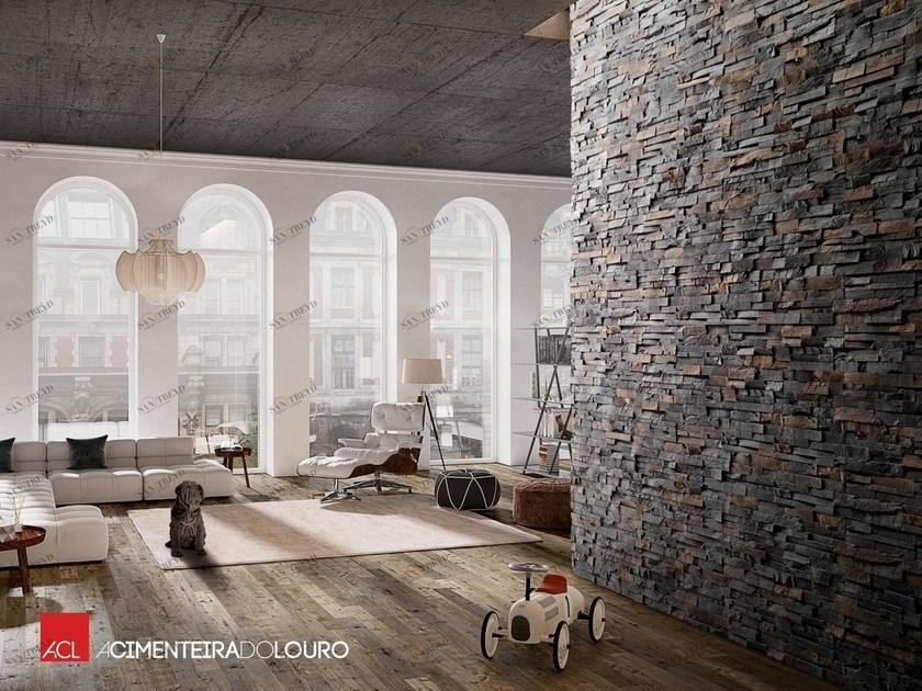 ACL Бетонная настенная плитка под камень  830 