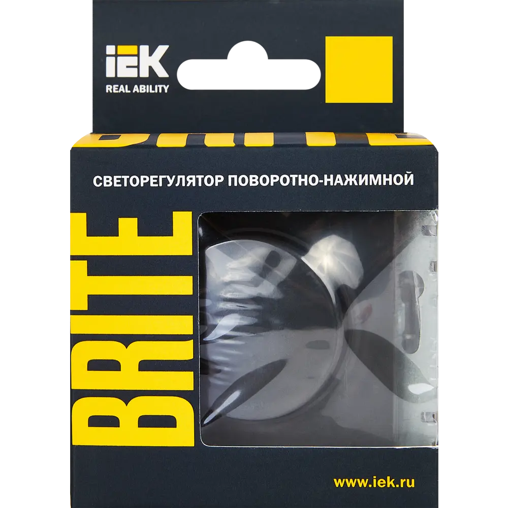 Диммер IEK Brite для скрытого монтажа с плавной регулировкой света 87761721 STLM-1390756 - Вид №4