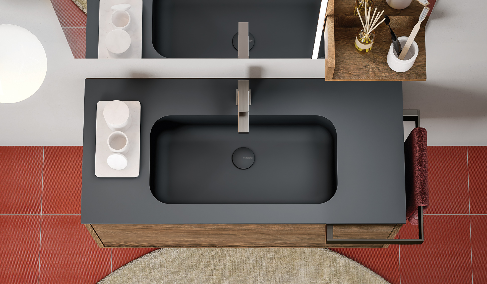 Smart46 vanity top Mastella  Freedom  Worktops & consoles - Вид №4