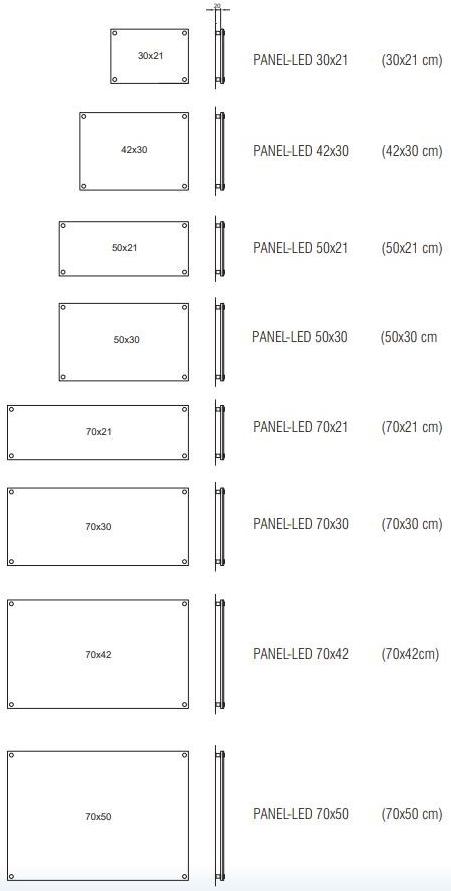 GEPROM design Настенный дисплей со светодиодной подсветкой sun-id-1513747 - Вид №5