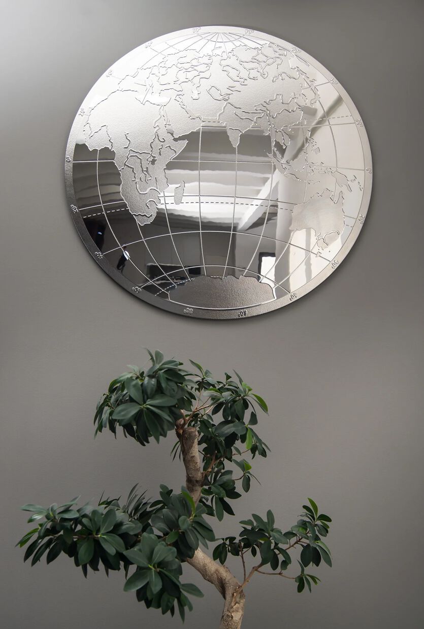 Декоративный предмет стеклянной стены PlusObject HEMISPHERE ARCH-00022847 - Вид №1