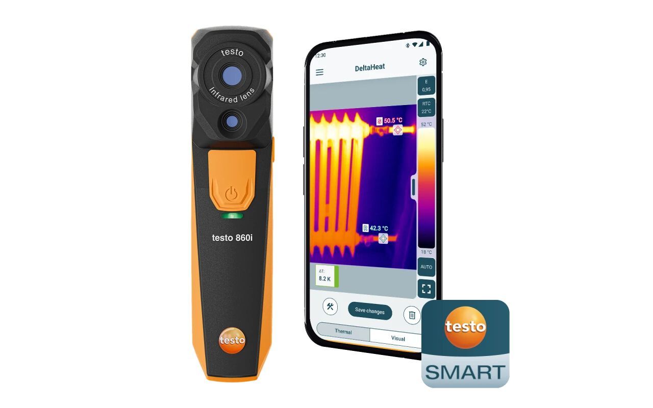 Беспроводная тепловизионная камера для смартфона Testo тепловизионные камеры ARCH-00056598 - Вид №2