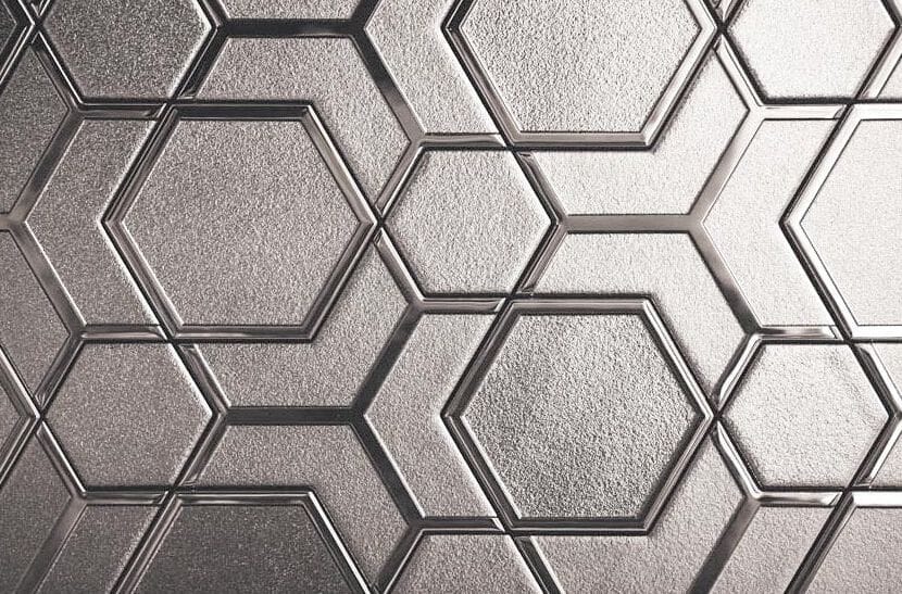 Декоративная стеклянная панель PlusObject GROMETRIC PATTERN ARCH-00009425 - Вид №2