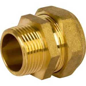 Муфта Neptun IWS обжимная наружная резьба 25 мм x 1" латунь