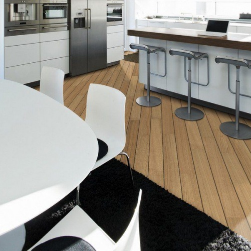 Паркетная доска Golvabia Lightwood Plank Шипдек Дуб Натур (Гладкая) 1190х143 мм 1700200009 - Вид №9