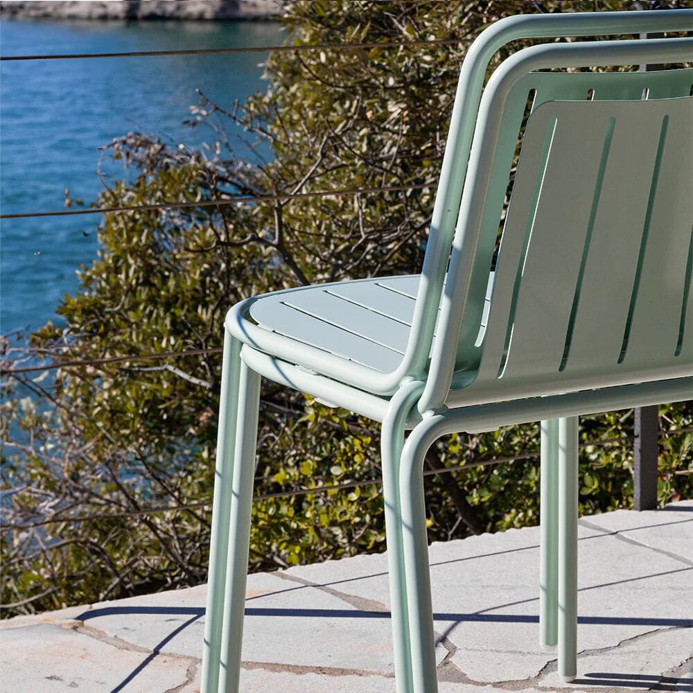 Штабелируемый садовый стул из листового металла Connubia Easy ARCH-00140572 - Вид №1