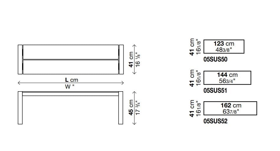 Садовая скамейка Kristalia ARCH-00066531 - Вид №5
