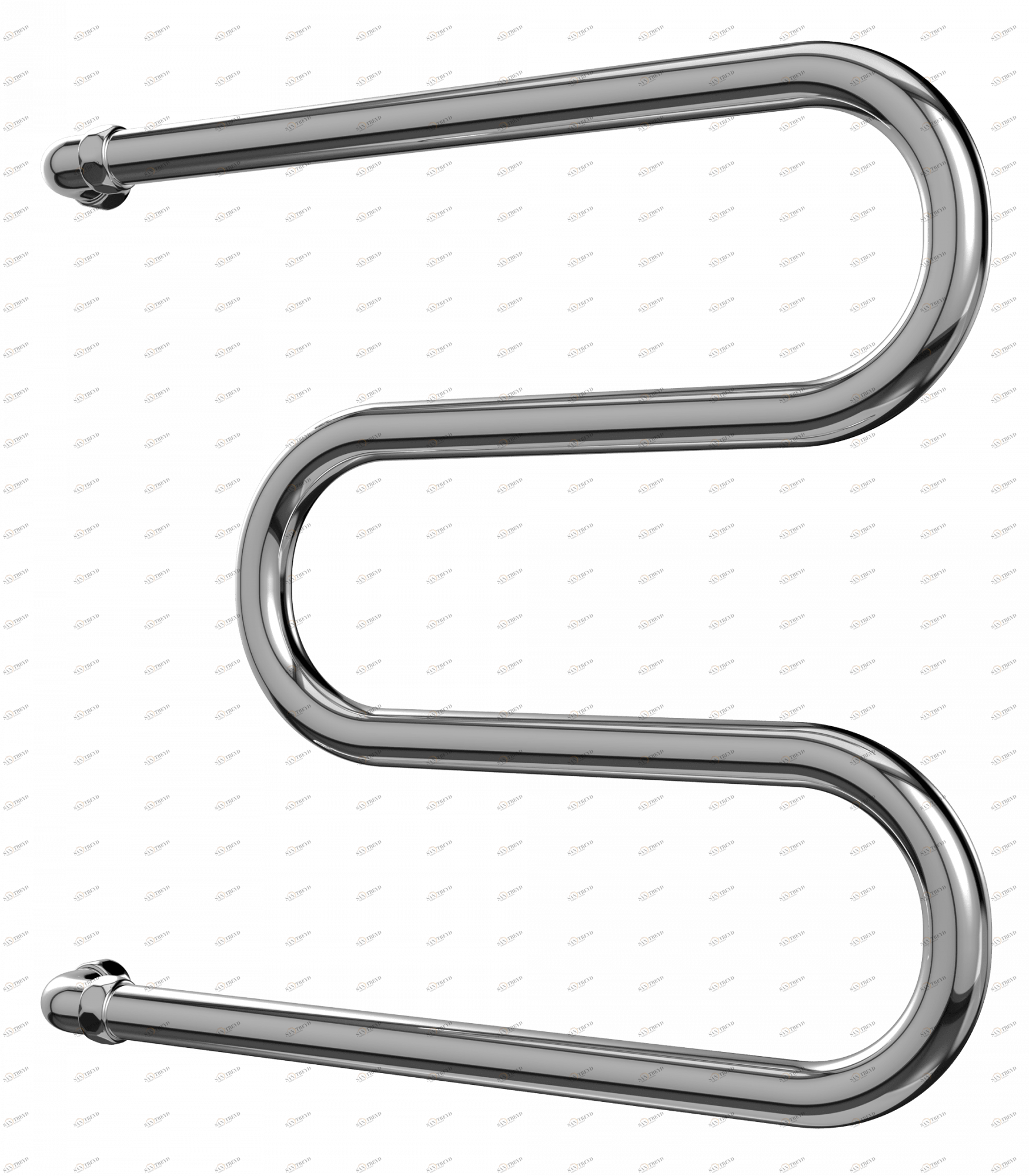 4620768888090 ЭКОНОМ Эконом М-обр AISI 25 500х600 Полотенцесушитель TERMINUS Нержавеющая сталь