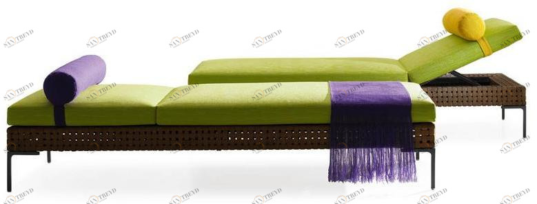 B&B Italia Outdoor Садовый шезлонг из полипропилена Charles outdoor sun-id-1487187